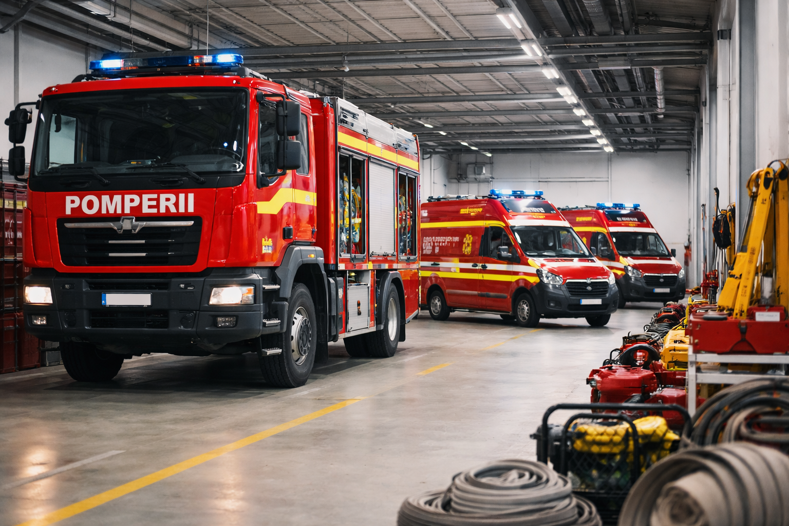 Mobilizare generală de Sărbători: Peste 4.700 de pompieri, zilnic la datorie